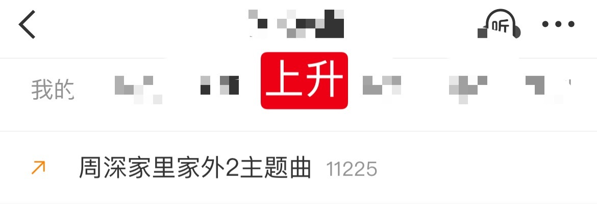 周深📣  12.4 上升rs  📣有深深新歌相关话题上升rs中，米子们快来带