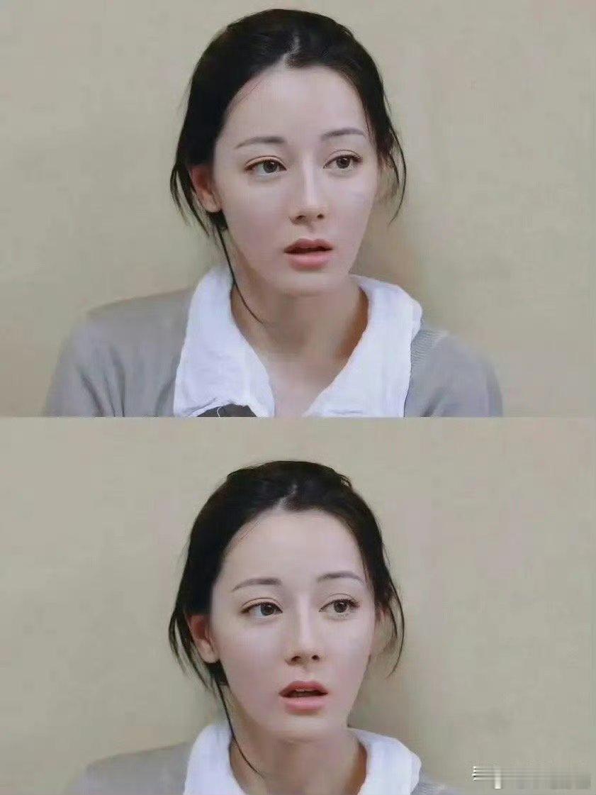 迪丽热巴不吃素颜压力原生态纯天然大美女何来的素颜压力？