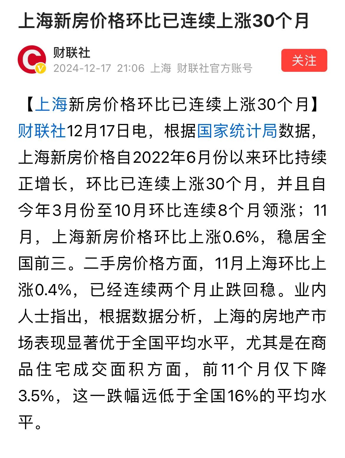 房地产21年达到高潮，上海新房22年6月以来都是环比正增长，连续上涨30个月，这