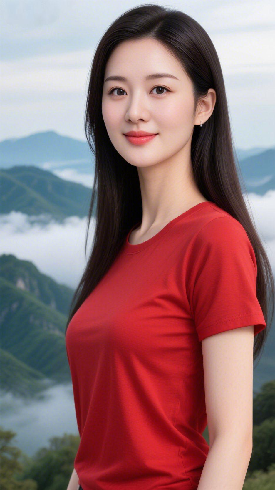 云山晓望
 
层峦叠翠入遥天，云海茫茫绕峻巅。
千峰隐现浮烟浪，万壑参差入画笺。