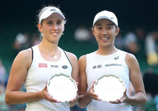 中国女双搭档情况！中国军团加油🇨🇳张帅/梅尔滕斯🇨🇳蒋欣玗/詹皓晴🇨?