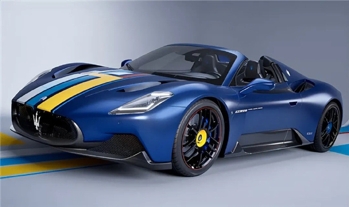 玛莎拉蒂MC20 CIELO特别版！
