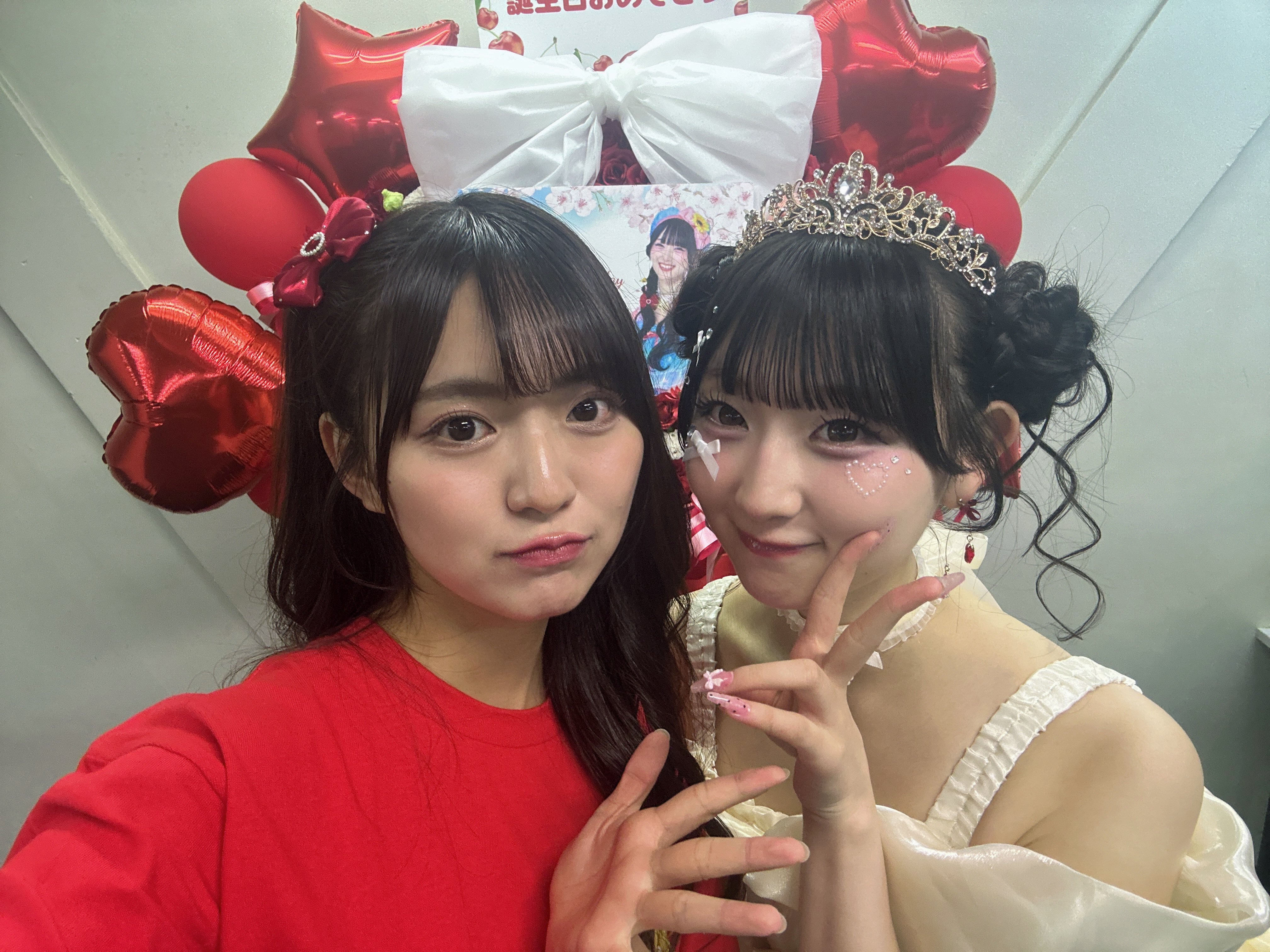 丰田露娜さくちゃん生誕祭ありがとうございました！あかいろに染まった会場がとっても