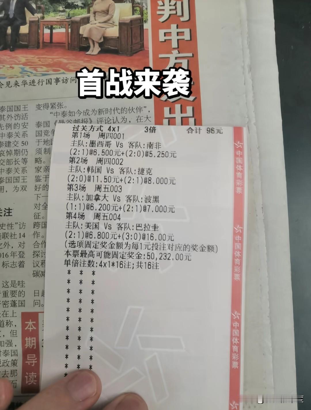 四年一度备受全球瞩目的世界杯又开幕了，这届足球盛宴，将在三国进行，它们分别是美国