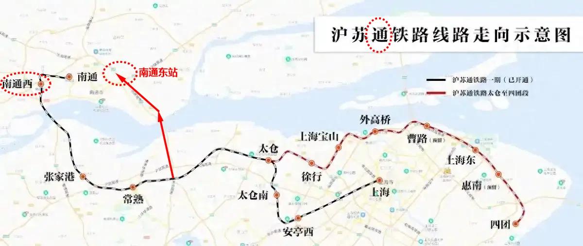 沪通铁路，干脆改名叫沪苏铁路？

如果，当年的沪通铁路，能够走苏通大桥附近跨江向
