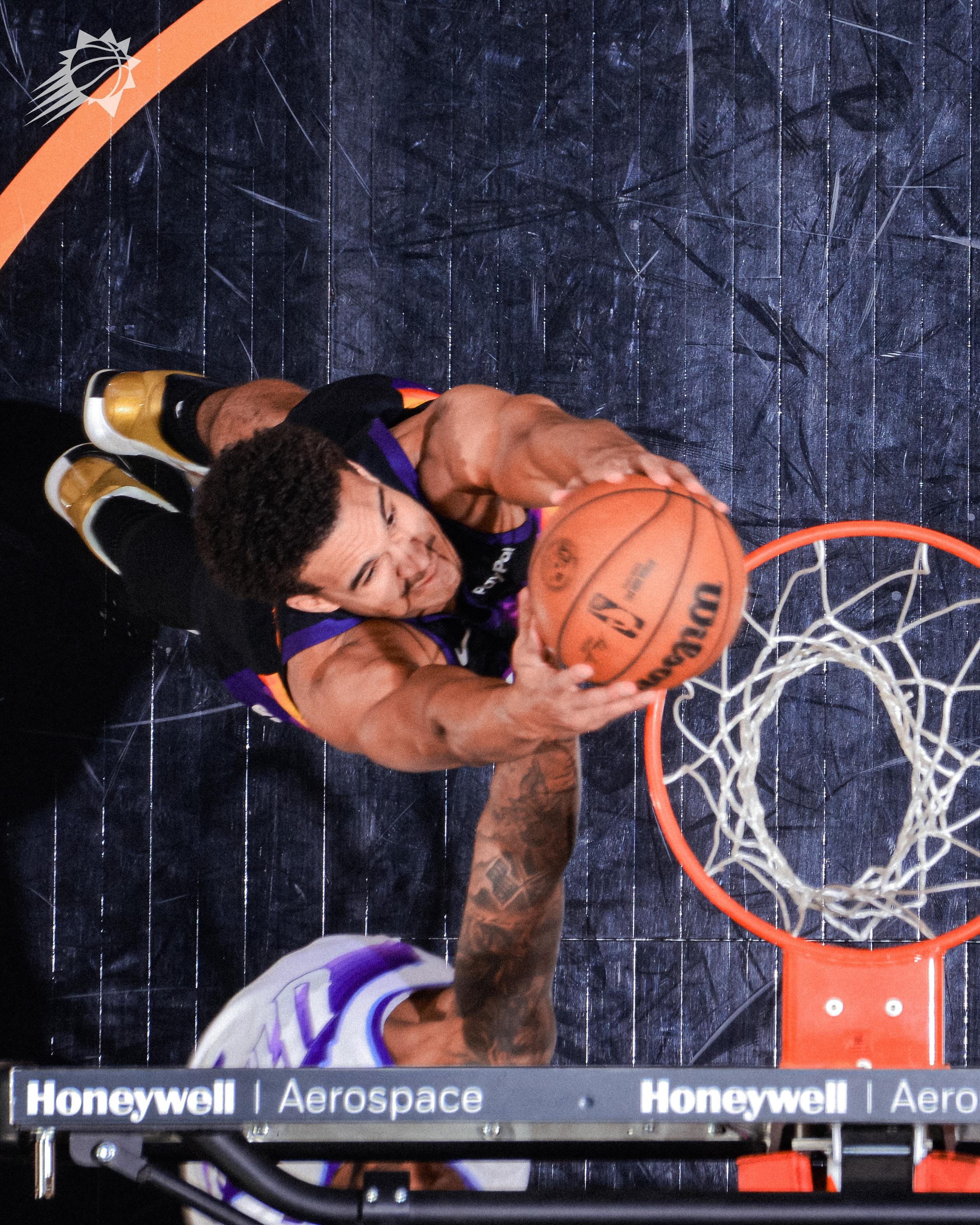 布克&OSO 默契十足，空中接力‼️ 菲尼克斯太阳 ｜旭日东升 ｜爵士vs太阳