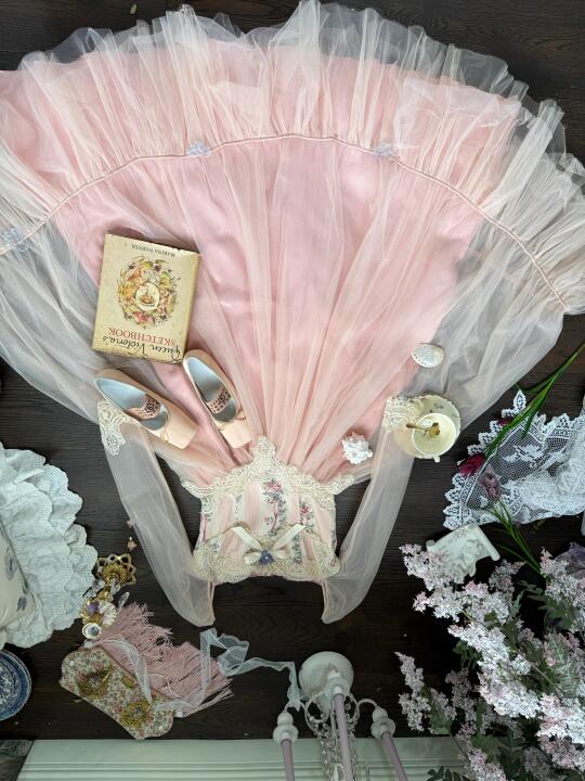 蕾诗m原｜原500多！超美重工礼服连衣裙