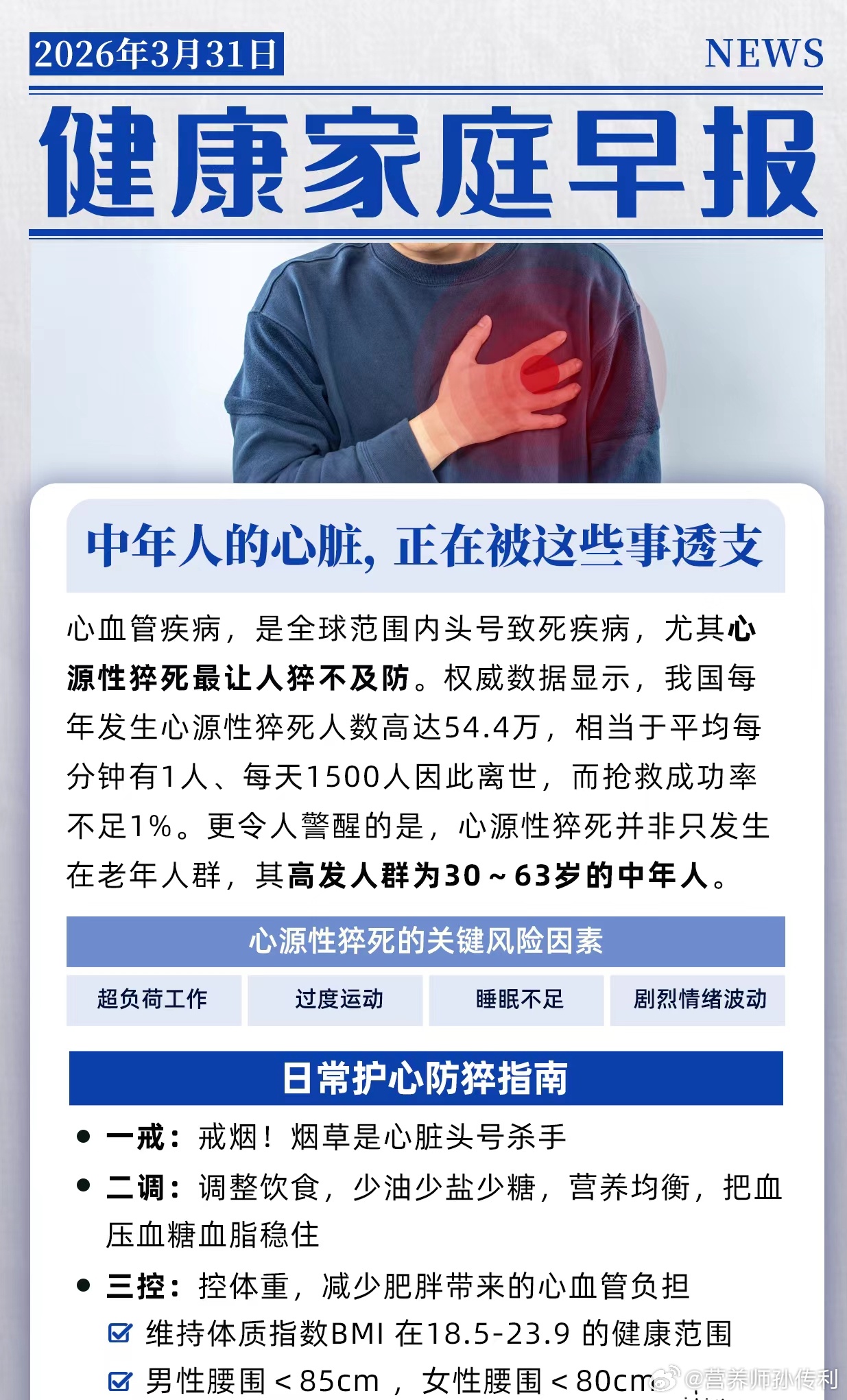 春天养肝怎么做最合适健闻登顶计划 中年人的心脏，正在被这些事透支每天1500人心