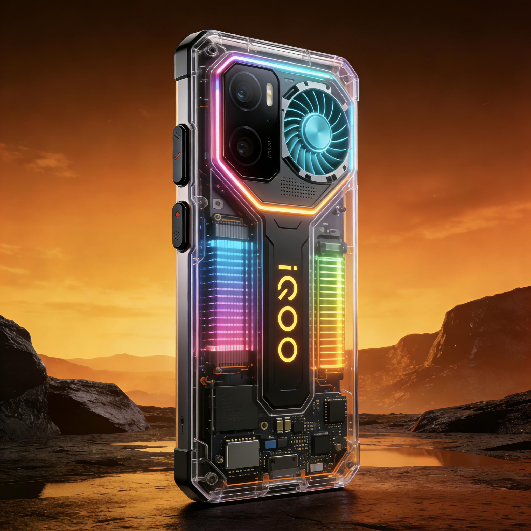 iQOO 15 Ultra ❓官方图还没出，我让豆包画了一个iQOO 15 Ul