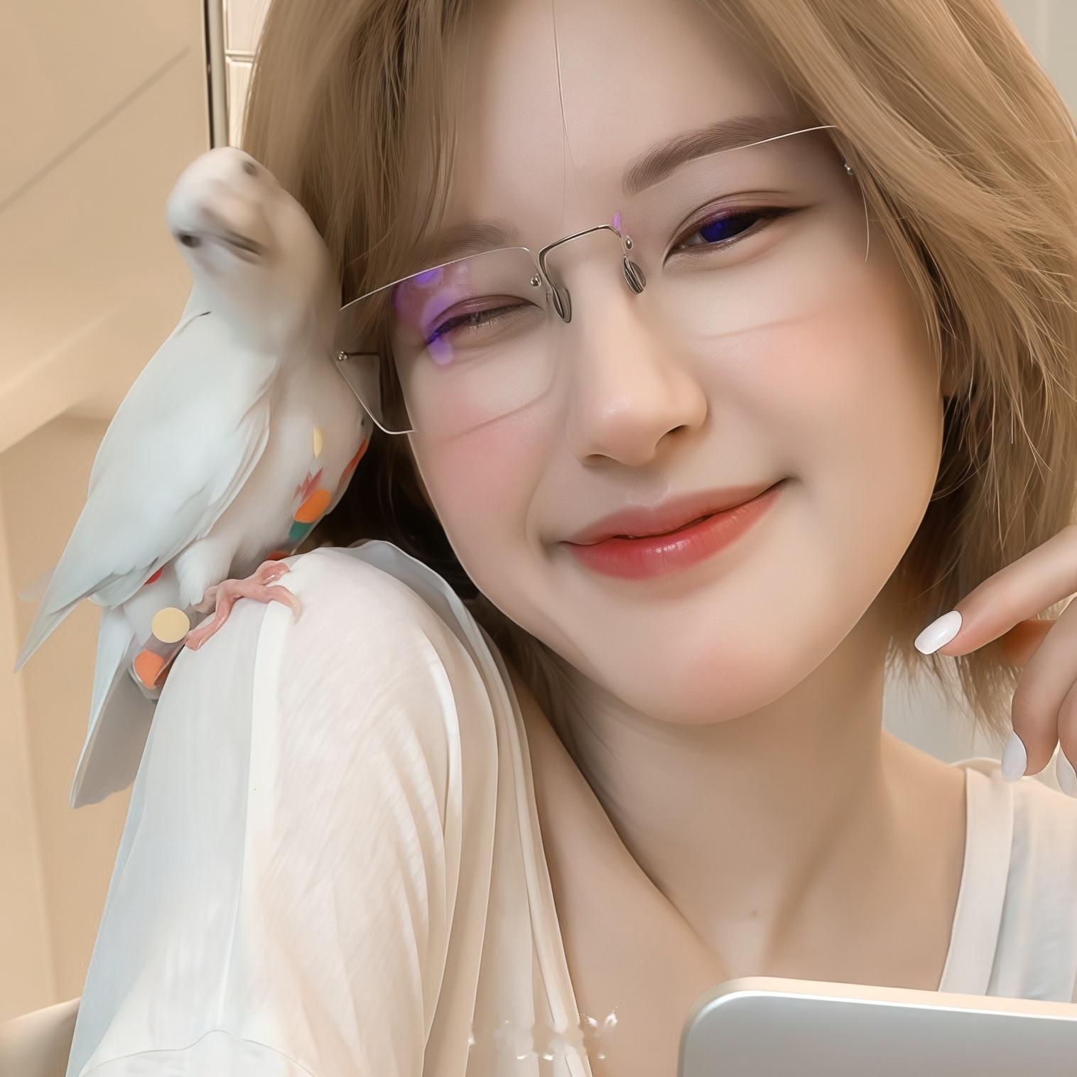 此女直播就这么萌 ​​​
