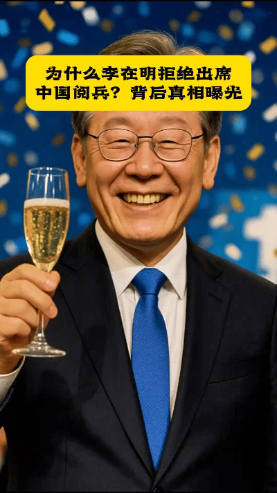 2025年8月，韩国总统李在明最终确定缺席九三阅兵。青瓦台虽以“行程安排”和“外