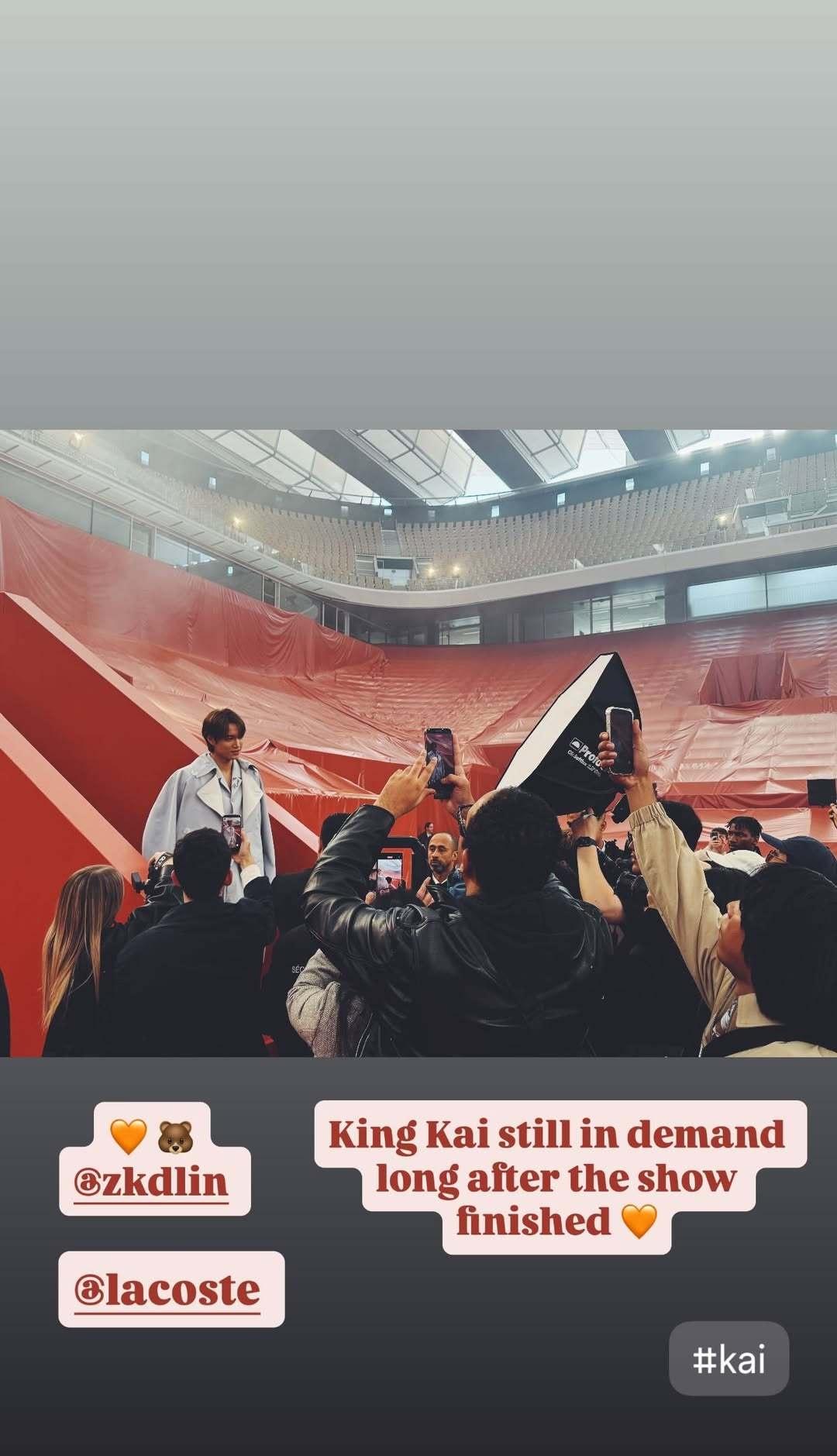 金钟仁  🍊金钟仁Lacoste品牌大使金钟仁出发巴黎时装周 260308 j