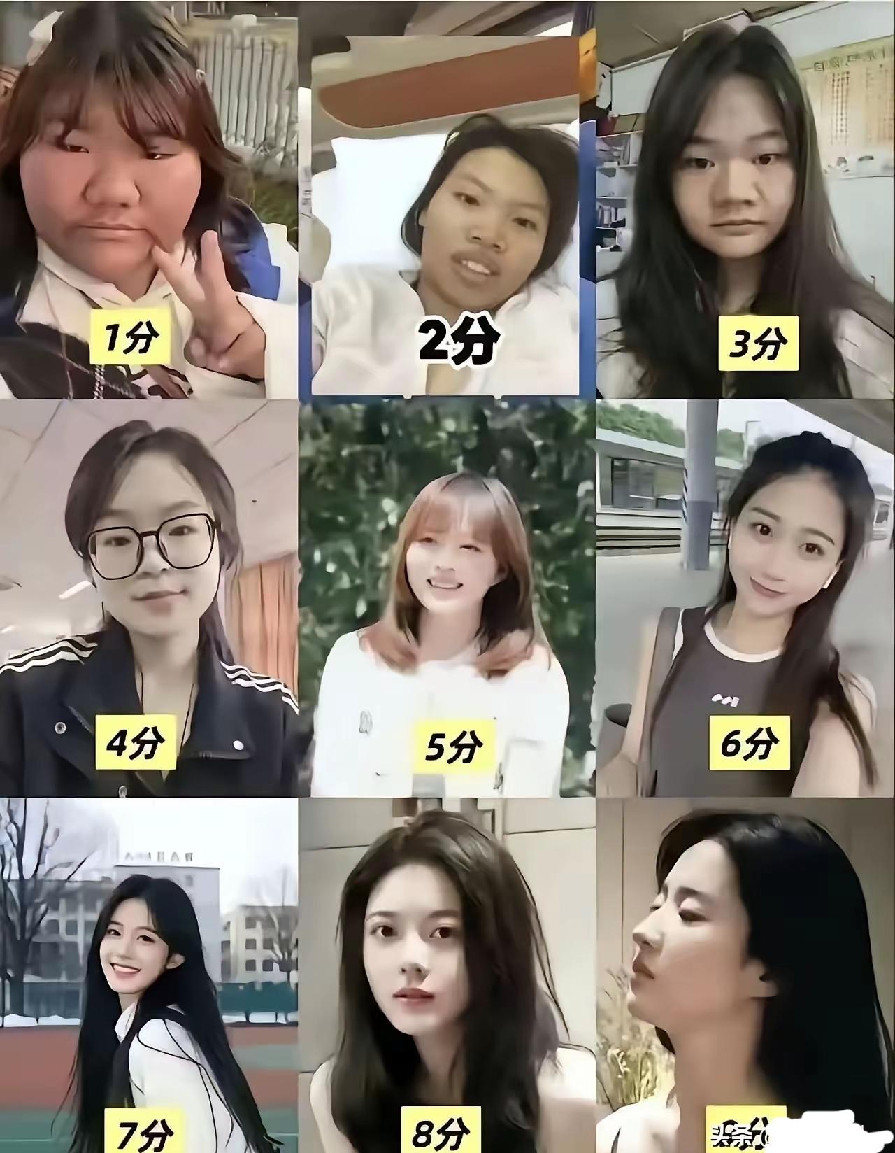 友友们，选一个居家过日子的，以你的眼光，你选几分的？