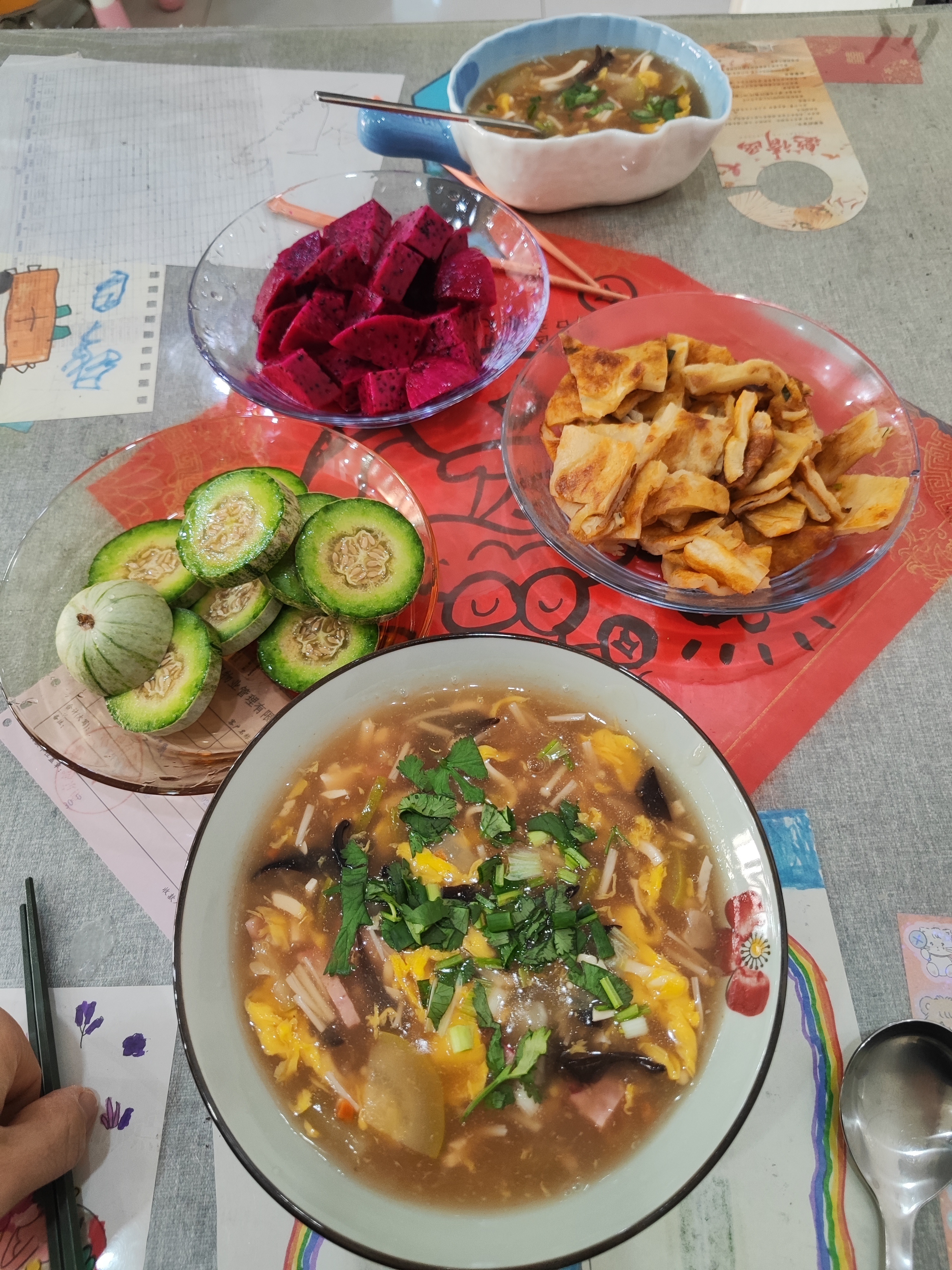 吃兰么 好好吃饭