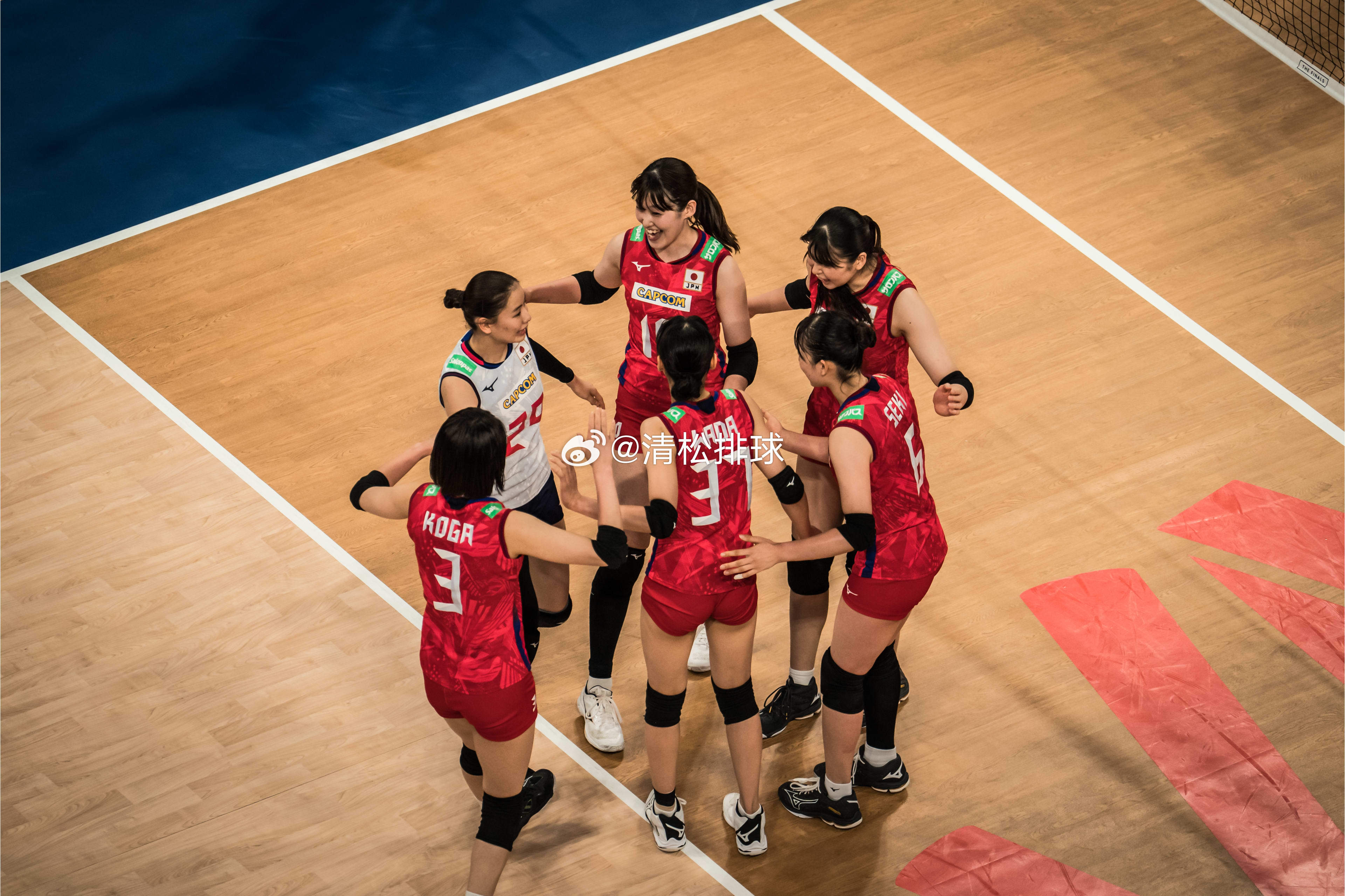 2023年世界女排联赛总决赛¼决赛美国女排3-1日本女排美国女排积分+4.01日
