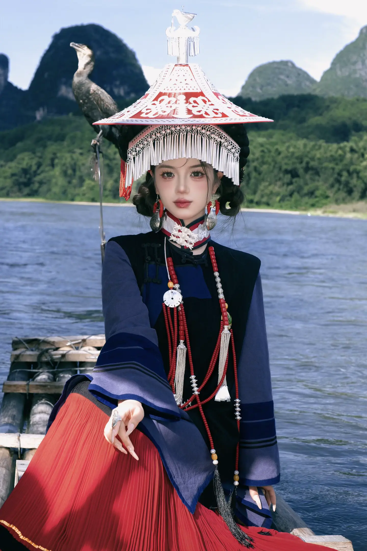 永远沉迷民族美学丨在阳朔当一天彝族姑娘吧！