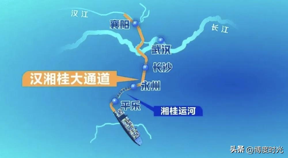 汉湘桂运河规划
极具前瞻性
建成后
打通长江与珠江水系
促进区域经济发展
从运输