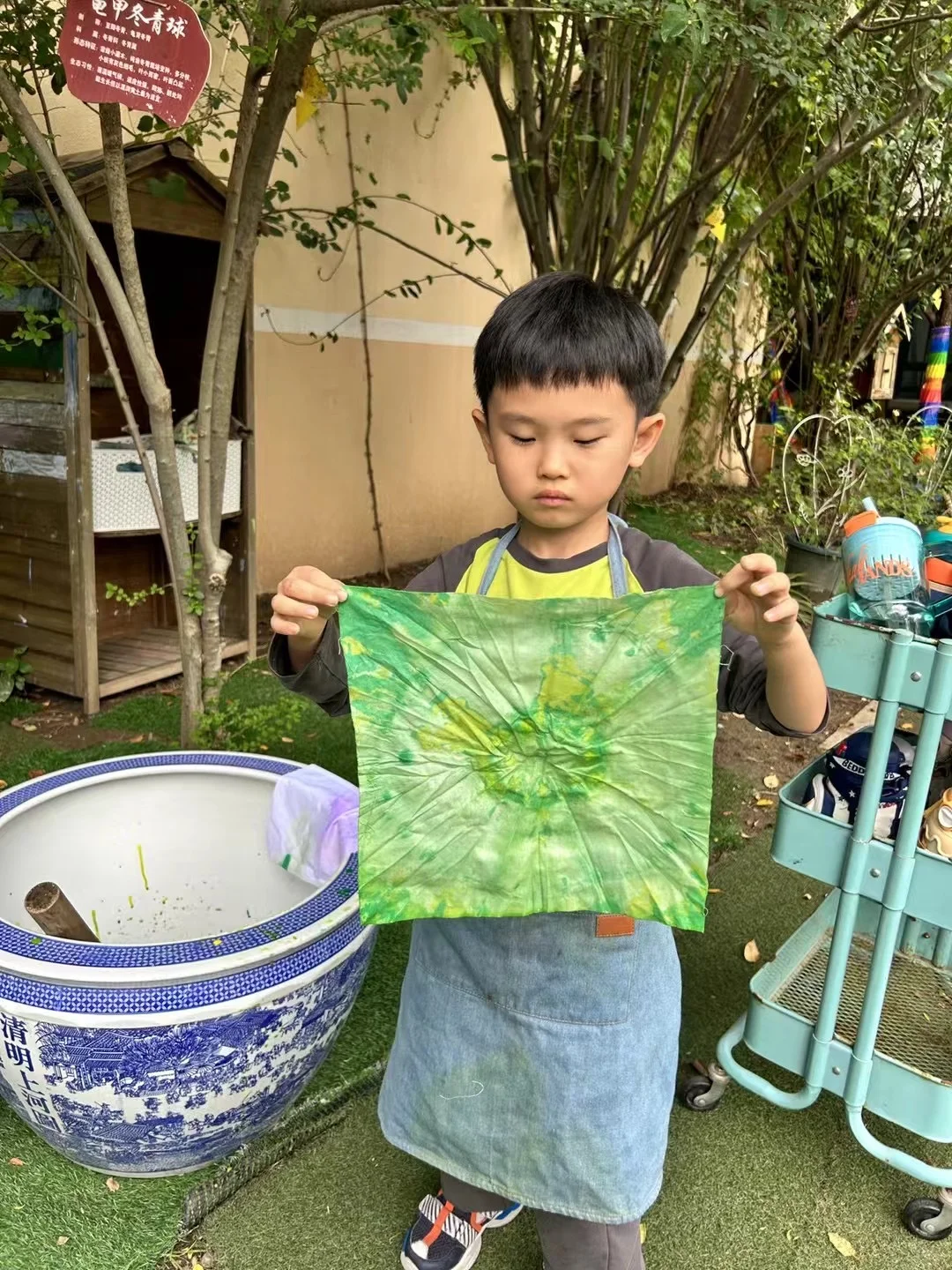 每块布都不一样