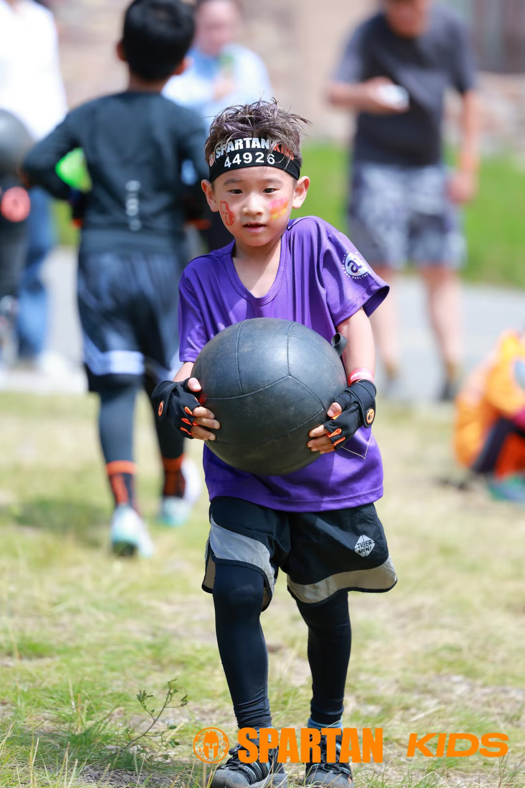 斯巴达少年崇礼站完赛，你是真正的小勇士！