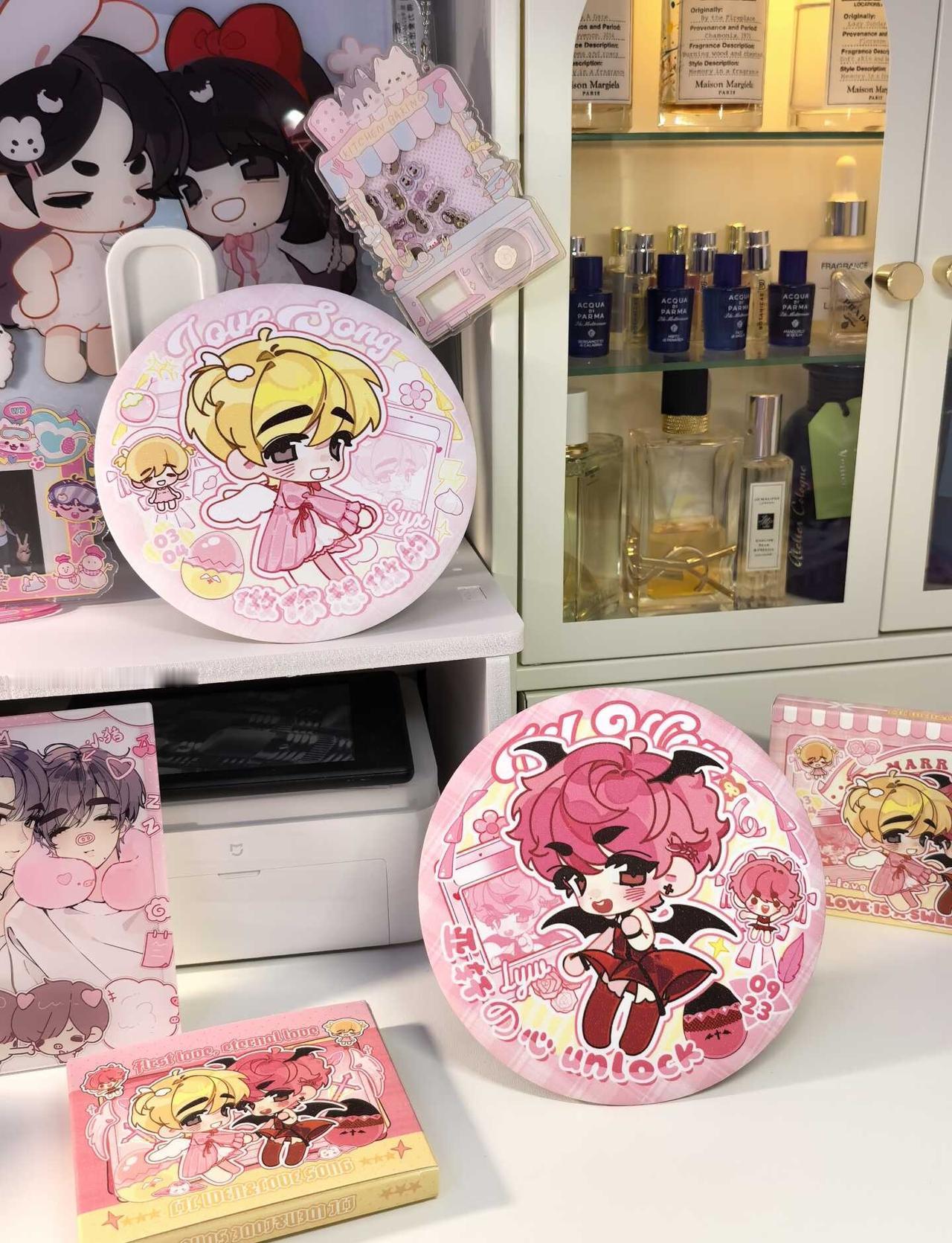 是实物返图​୧〃•̀ꇴ•〃૭
感谢@愚是渔夫的鱼 倾情拍摄(´▽`ʃ♡ƪ)"
不