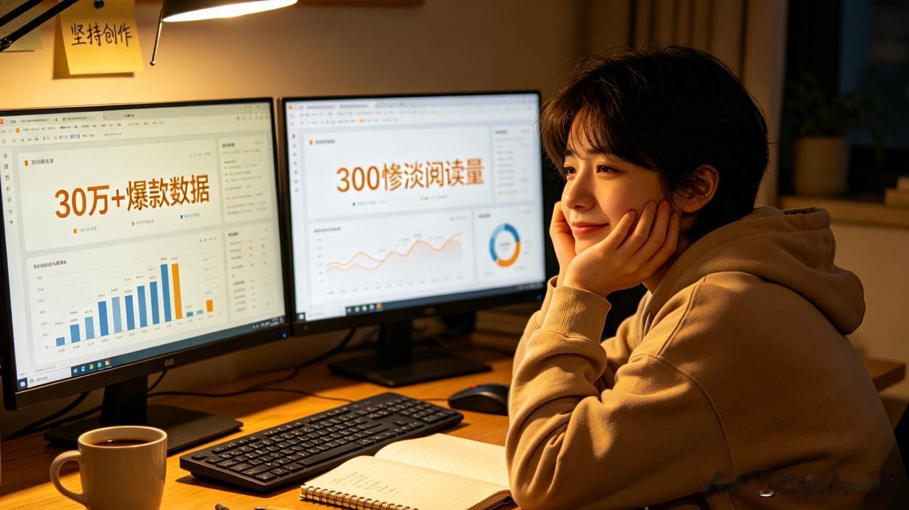 其实我慢慢发现，写得长短不重要，粉丝多少也不重要，爆款谁都可能撞上一次，但收益能