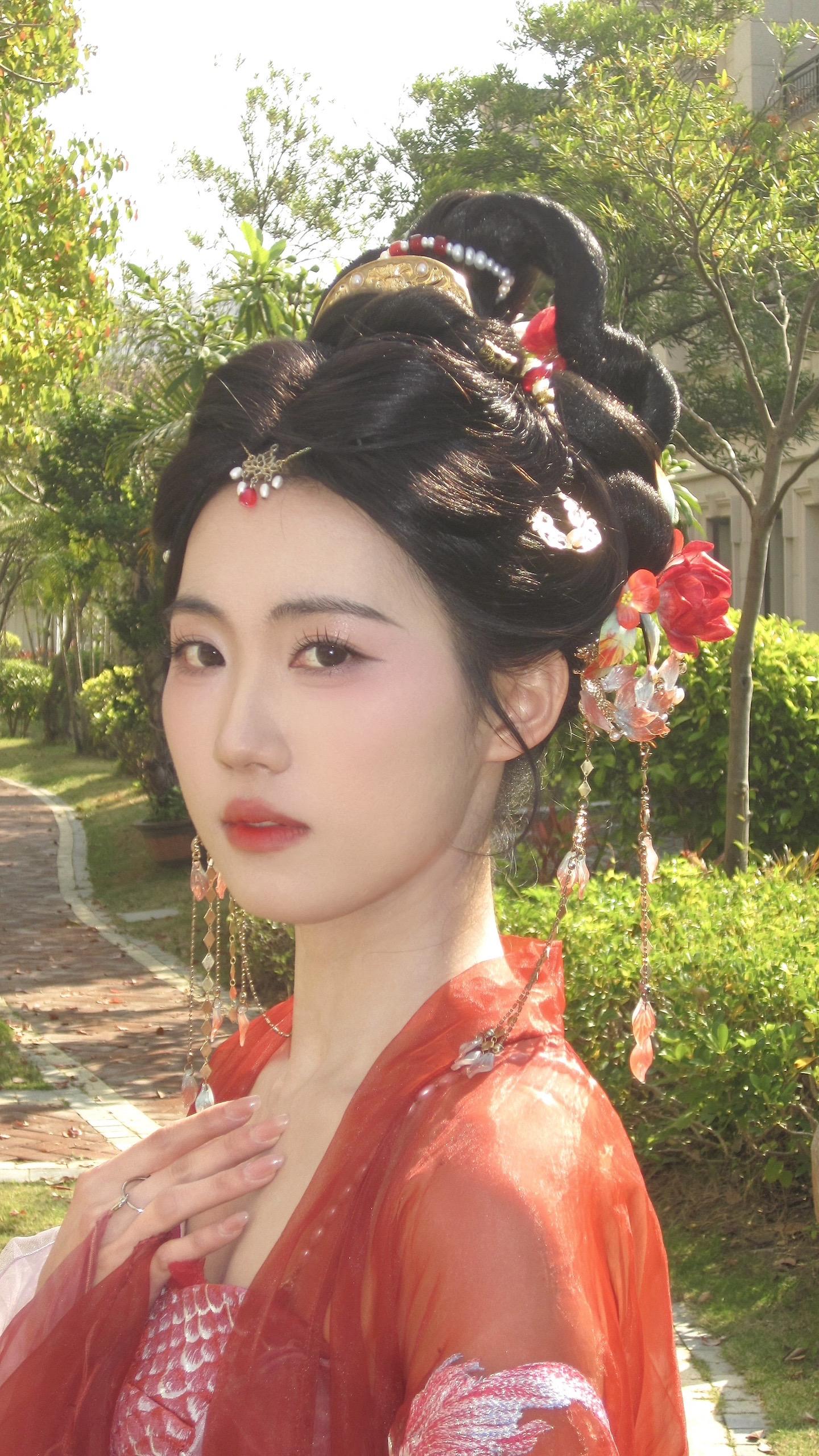 汉服妆造 国风合伙人 汉服妆发 汉服发型