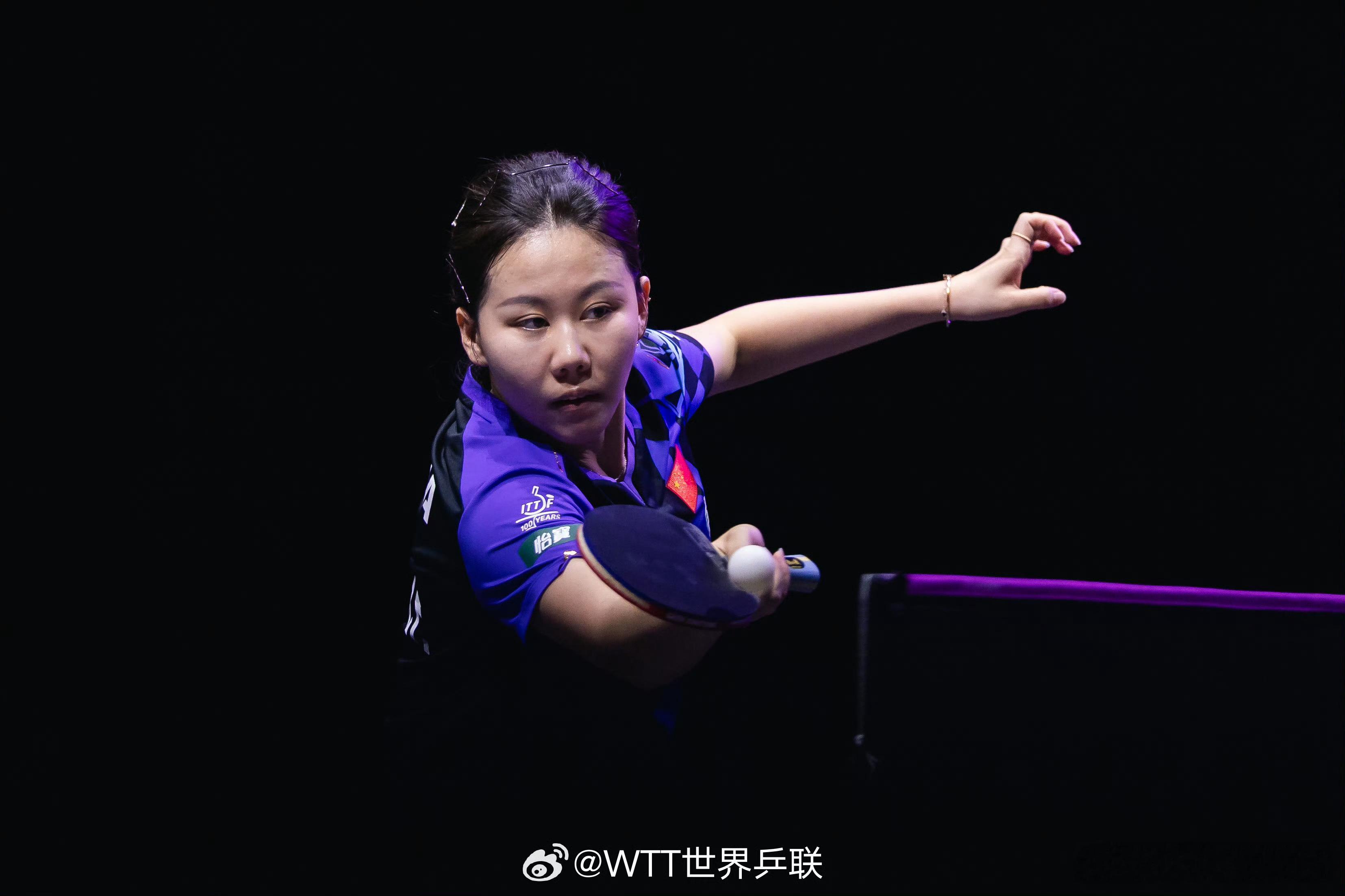 陈幸同4比0大藤沙月  WTT横滨冠军赛女单1/4决赛，陈幸同4-0(11-4、