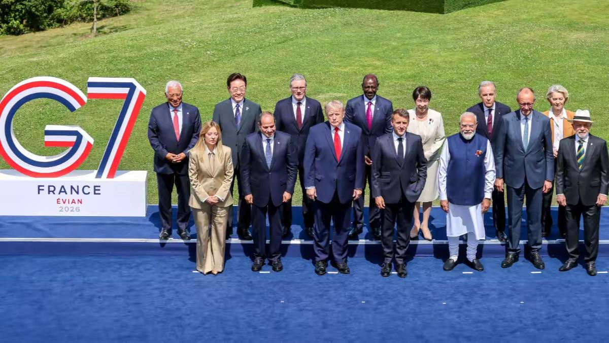 G7法国峰会声明“反对片面尝试改变东海、南海和台海现状”，虽是老调重弹，但有点新