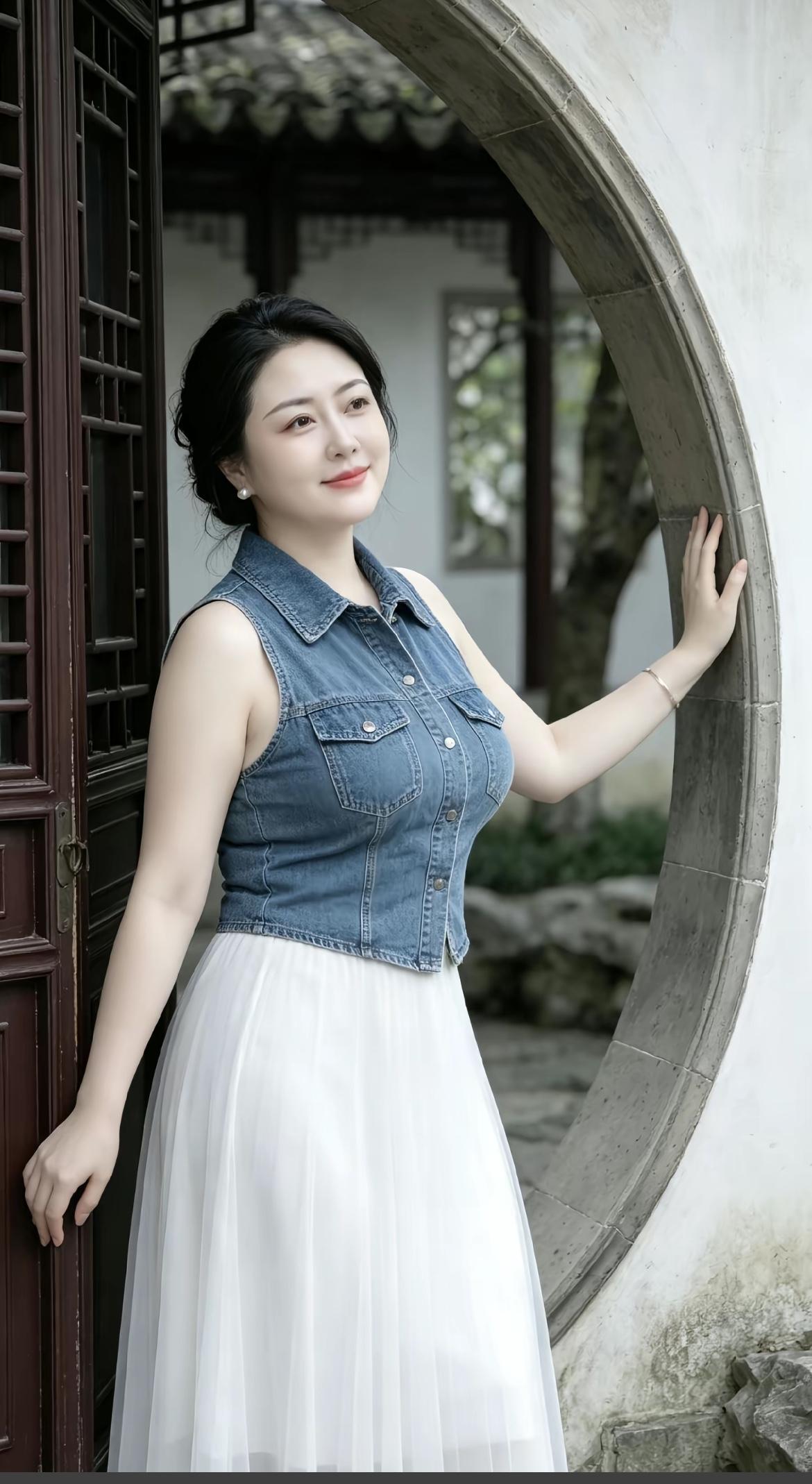 这样的算女神吗？
个人定义不一样，但我觉得就很美，
你们就得呢？
现实有这么美的