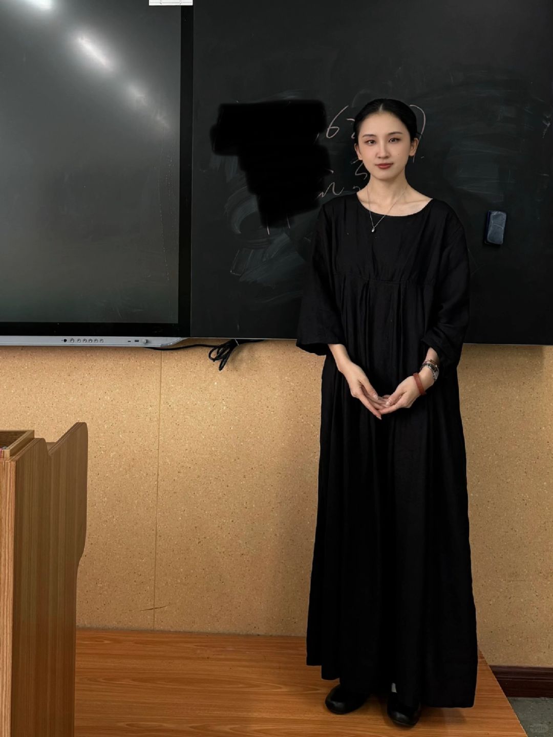 关于家长会我穿了什么