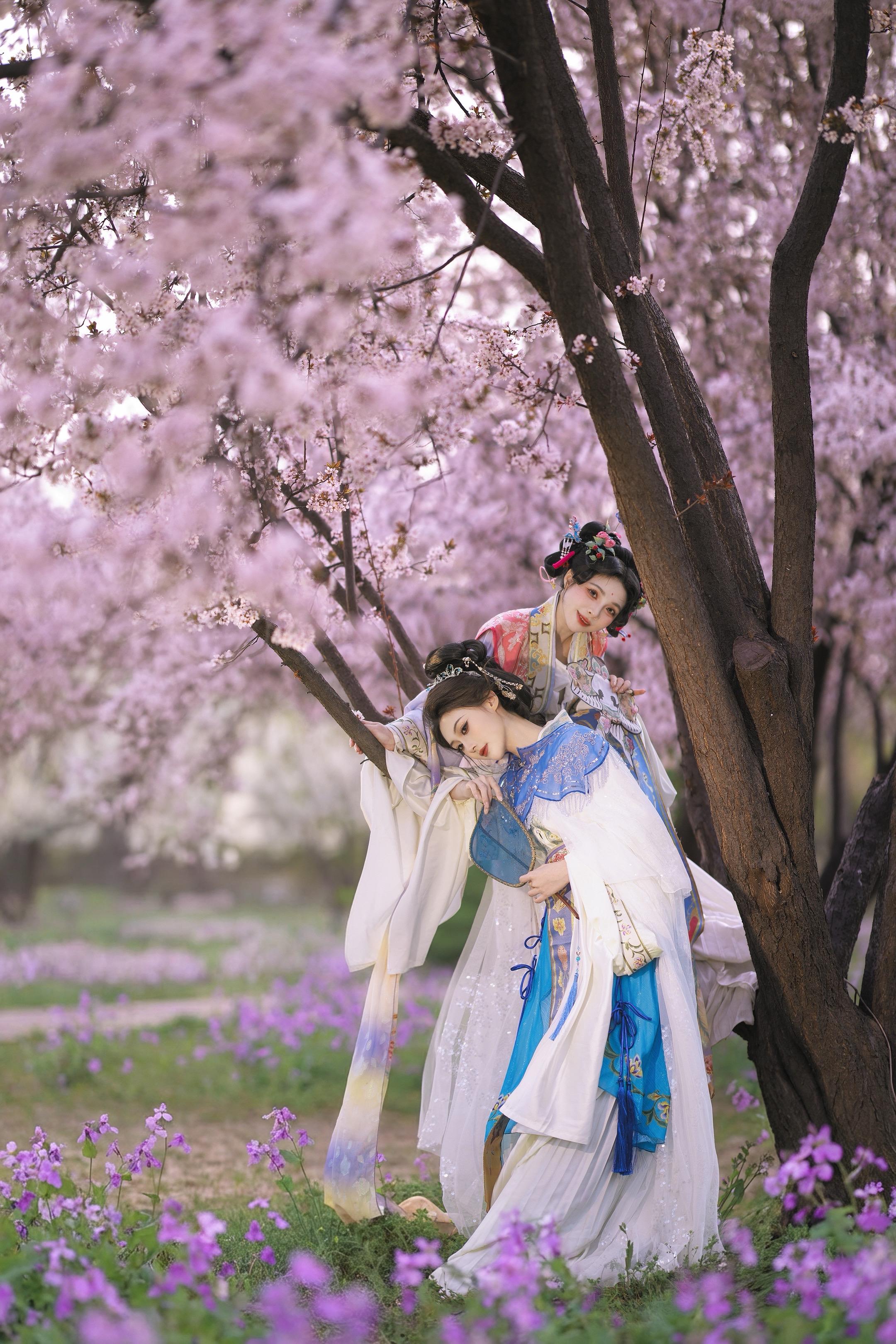 “一树繁花春正好，_________。”续写下半句…