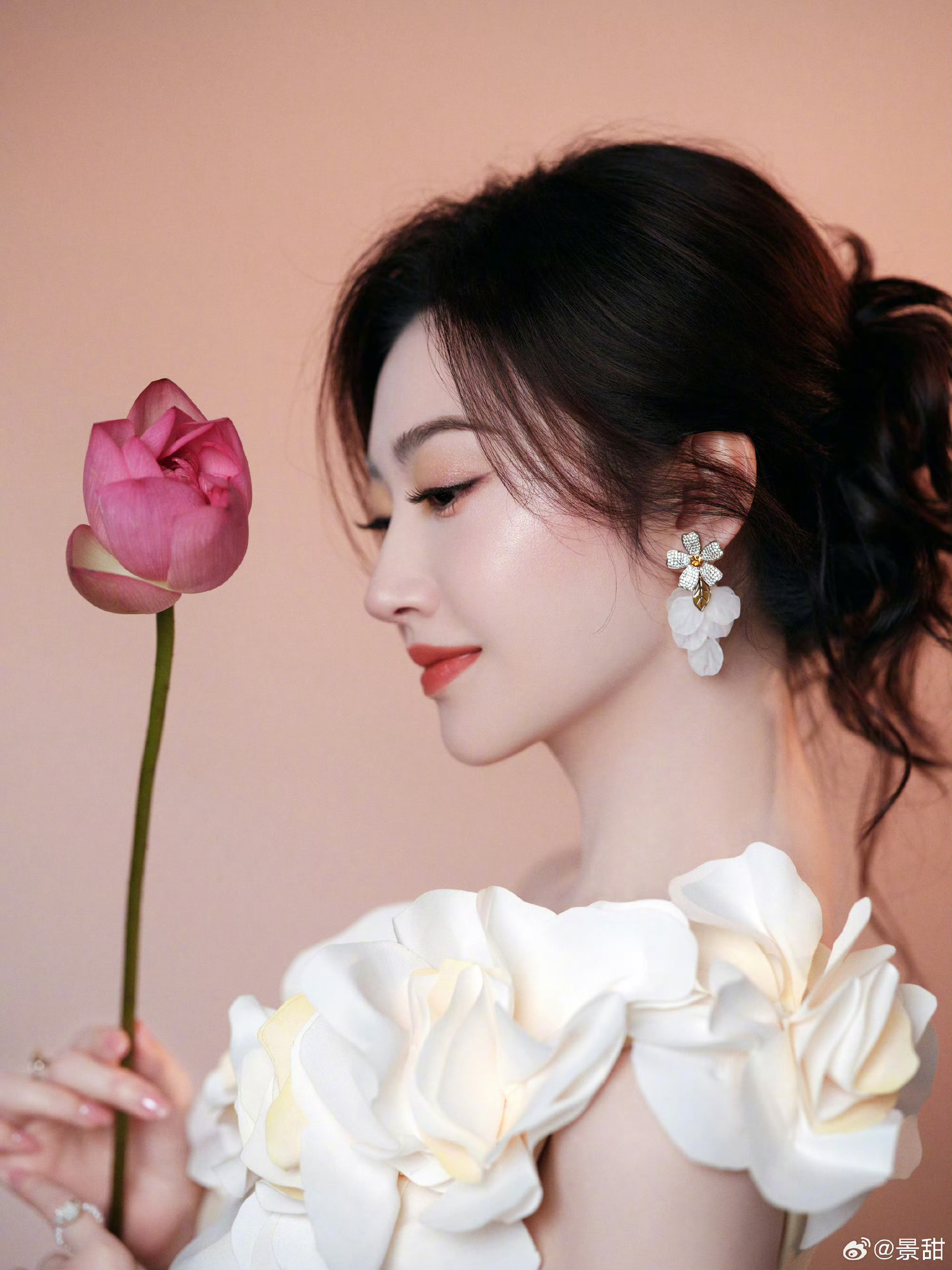 景甜微博涨粉超10万景甜体面人，真的很清醒，完完全全大女主 ​​​
