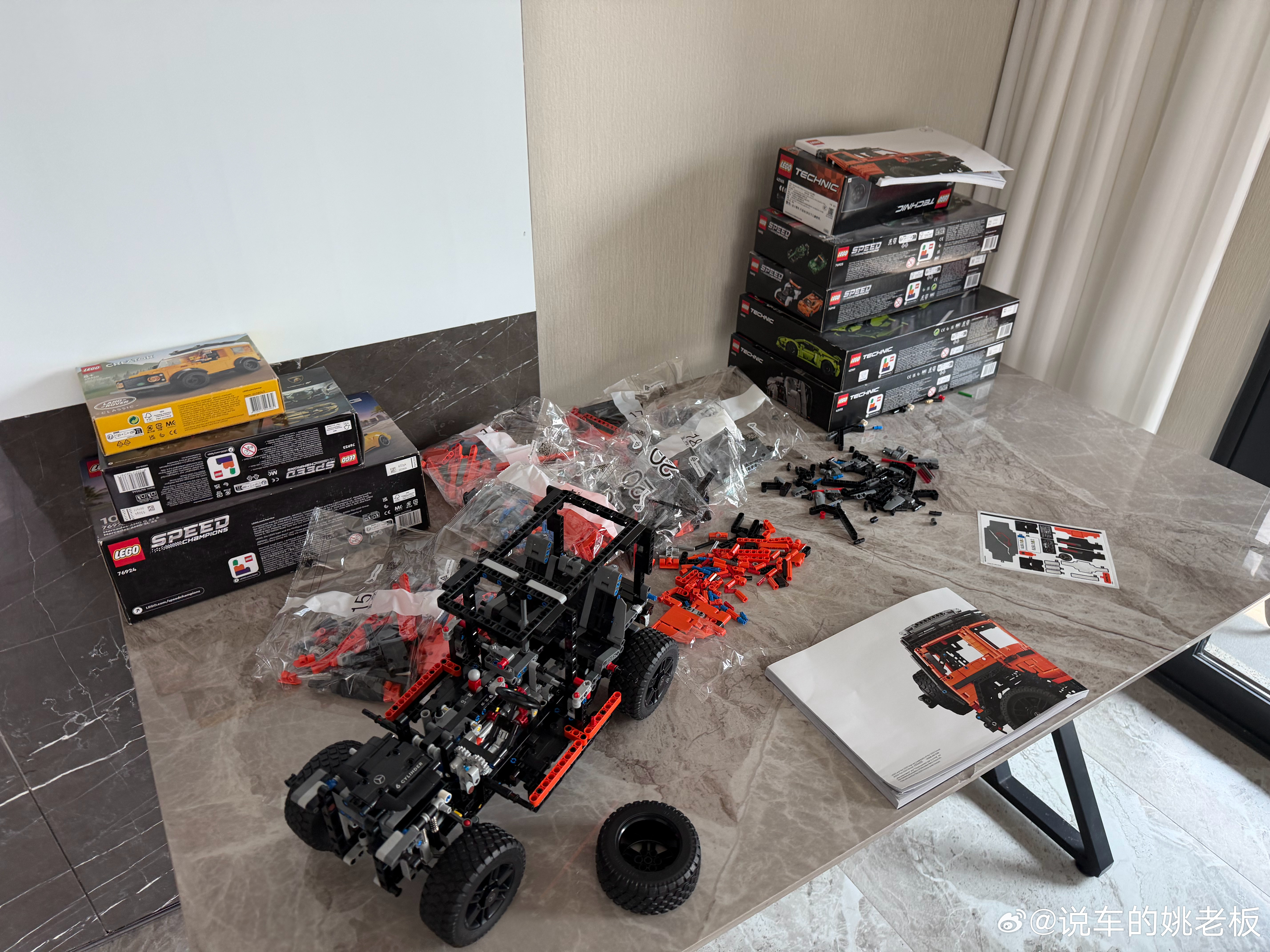 最近太忙了 都没时间拼乐高 明儿又要出差了 杭州