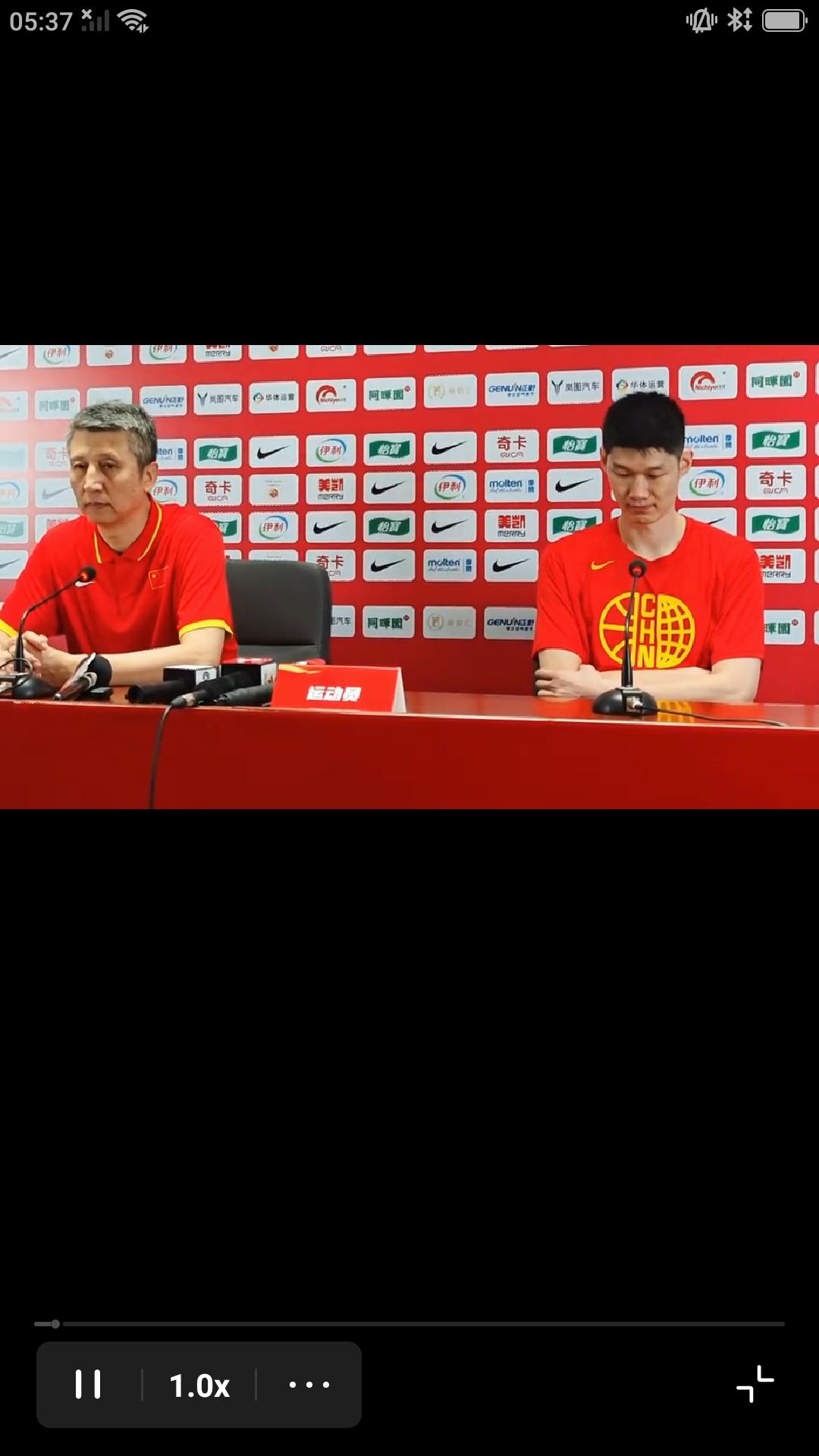 中国男篮主场击败乌拉圭队，赛后主教练郭士强接受采访时表示:这是一场非常精彩的比赛