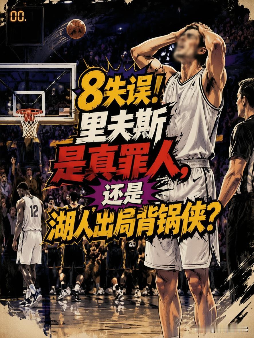 27分6篮板8失误！里夫斯真该为湖人0-4出局背锅？就在上场遭遇战，湖人队就在自
