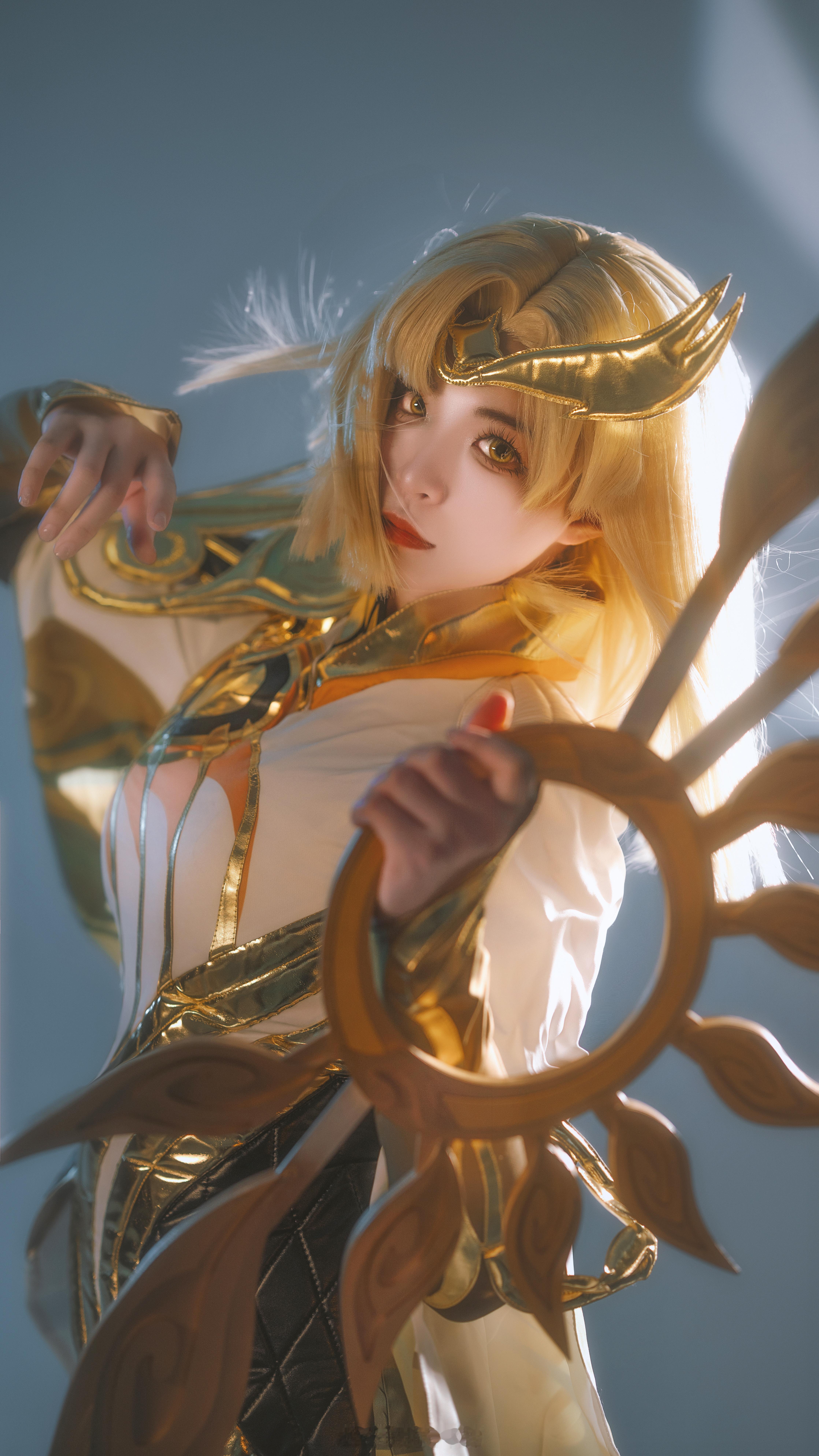 #王者荣耀# 超喜欢这张镜姐姐的超自然发丝～美到我心上啦[心] ​​​