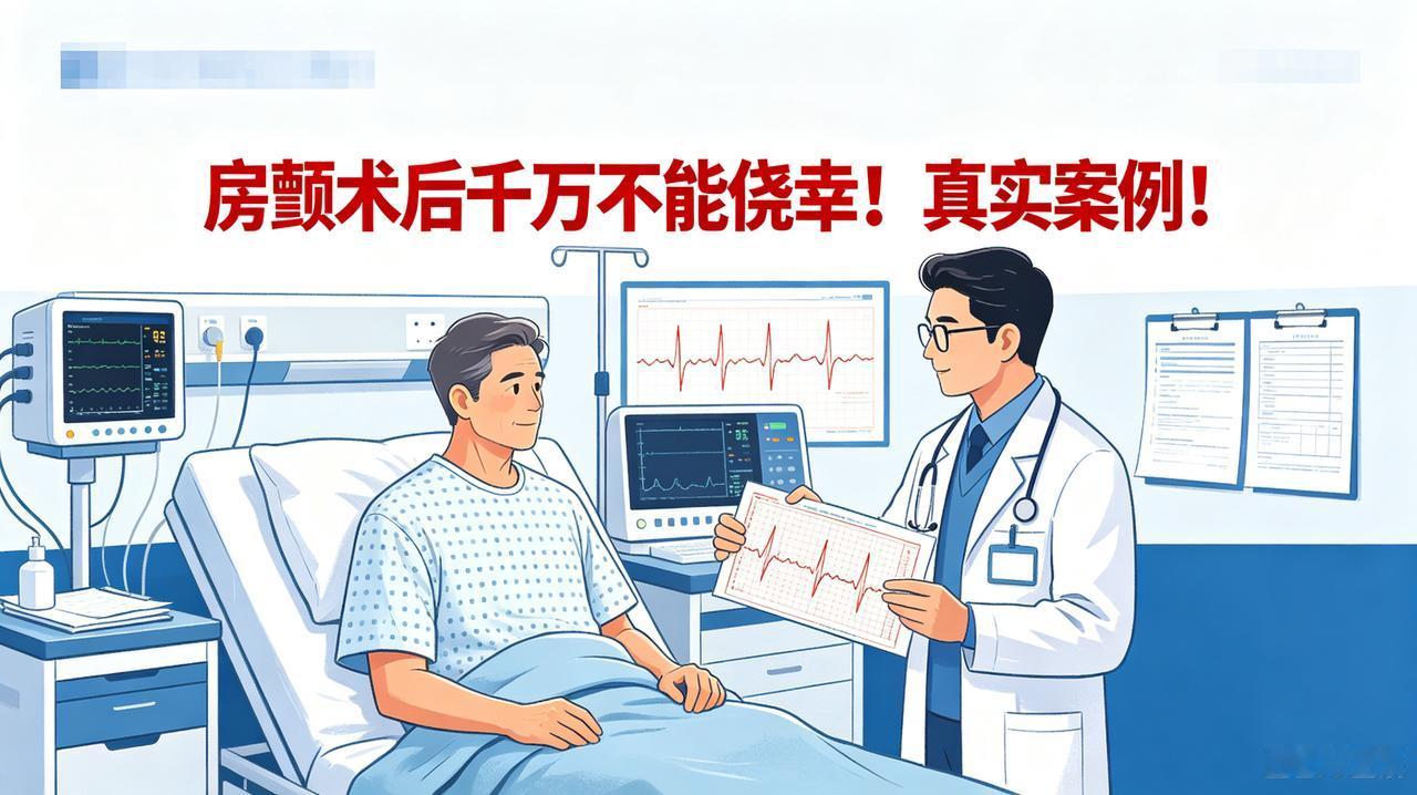 房颤术后别再侥幸！18岁确诊，术后安稳10年，3瓶啤酒直接复发！
 
别再觉得房