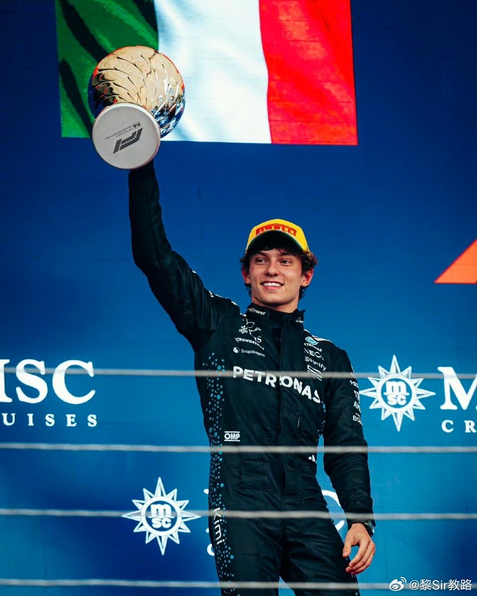 安东内利厉害了，P2守住了从19发车追到第三的维斯塔潘大v聊车F1[超话] 20