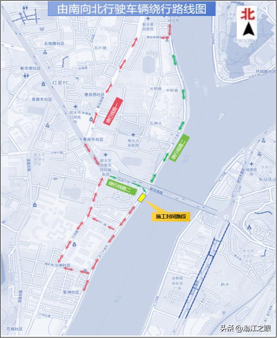武江大道北江桥南侧路段实施临时交通管制
因北江航道扩能升级上延工程（标段三）北江