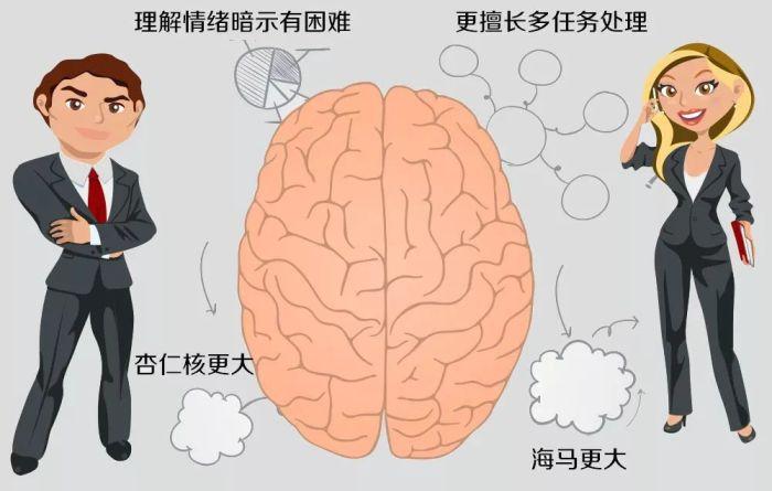 #健康真探社#【究竟有没有男性大脑、女性大脑之分？】自古以来，男女之间就存在着显