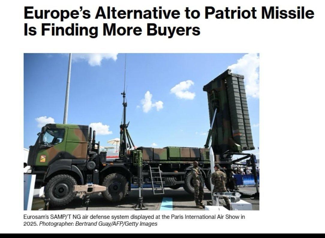 据彭博社报道，欧洲防空导弹公司（Eurosam）正与科威特和匈牙利就潜在的SAM