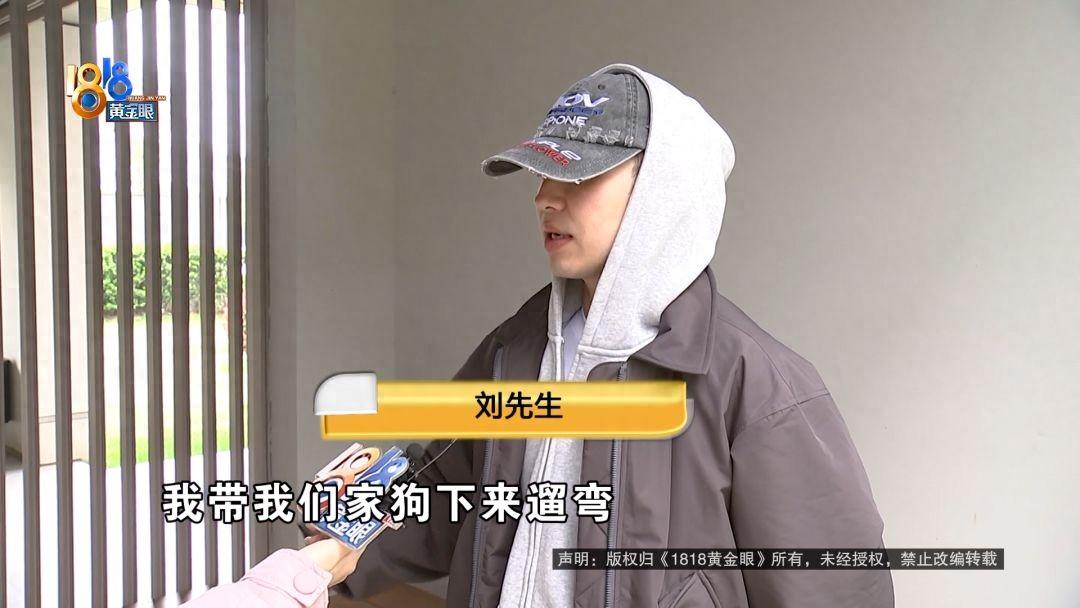 浙江嘉兴，一男子牵绳遛小狗，突遭一只没拴绳的大狗疯狂撕咬，小狗惨被咬出7、8个血