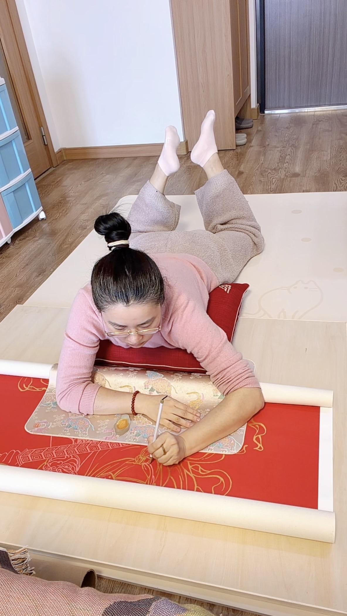 手绘 描金 传统文化