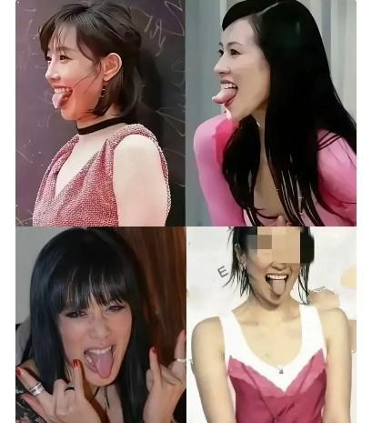 原来这么爱“吐舌头”是因为这样，最近被牢A说成是圈内暗号，其实早有来头。  
起