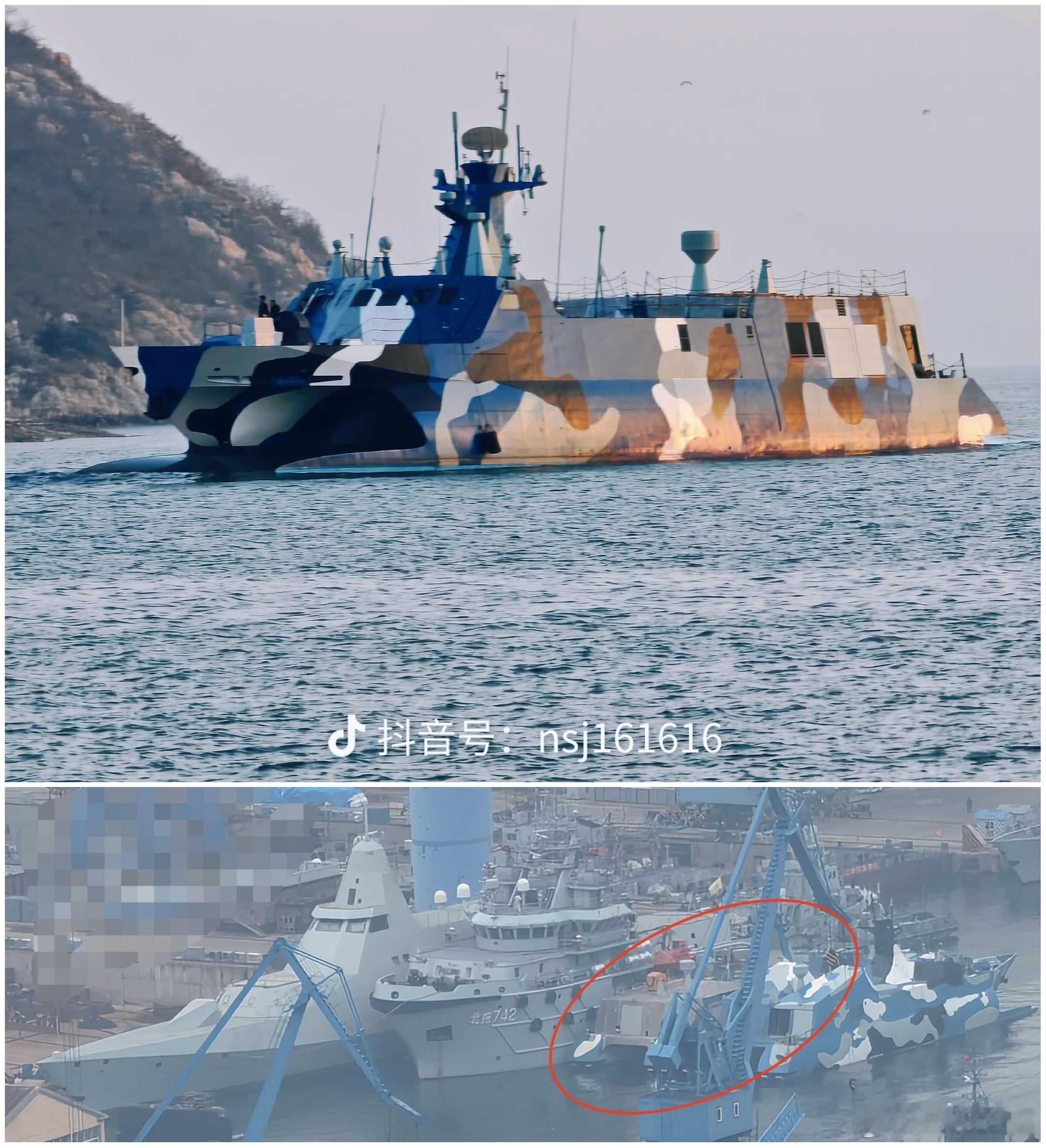 022改进型近照 这平台好奇怪 图源见水印烽火问鼎计划