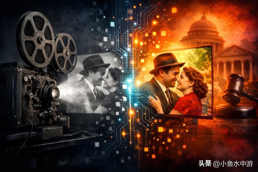 男子用AI给经典黑白电影自动上色后制DVD售卖，不仅被判刑，还成日本首宗“非成人