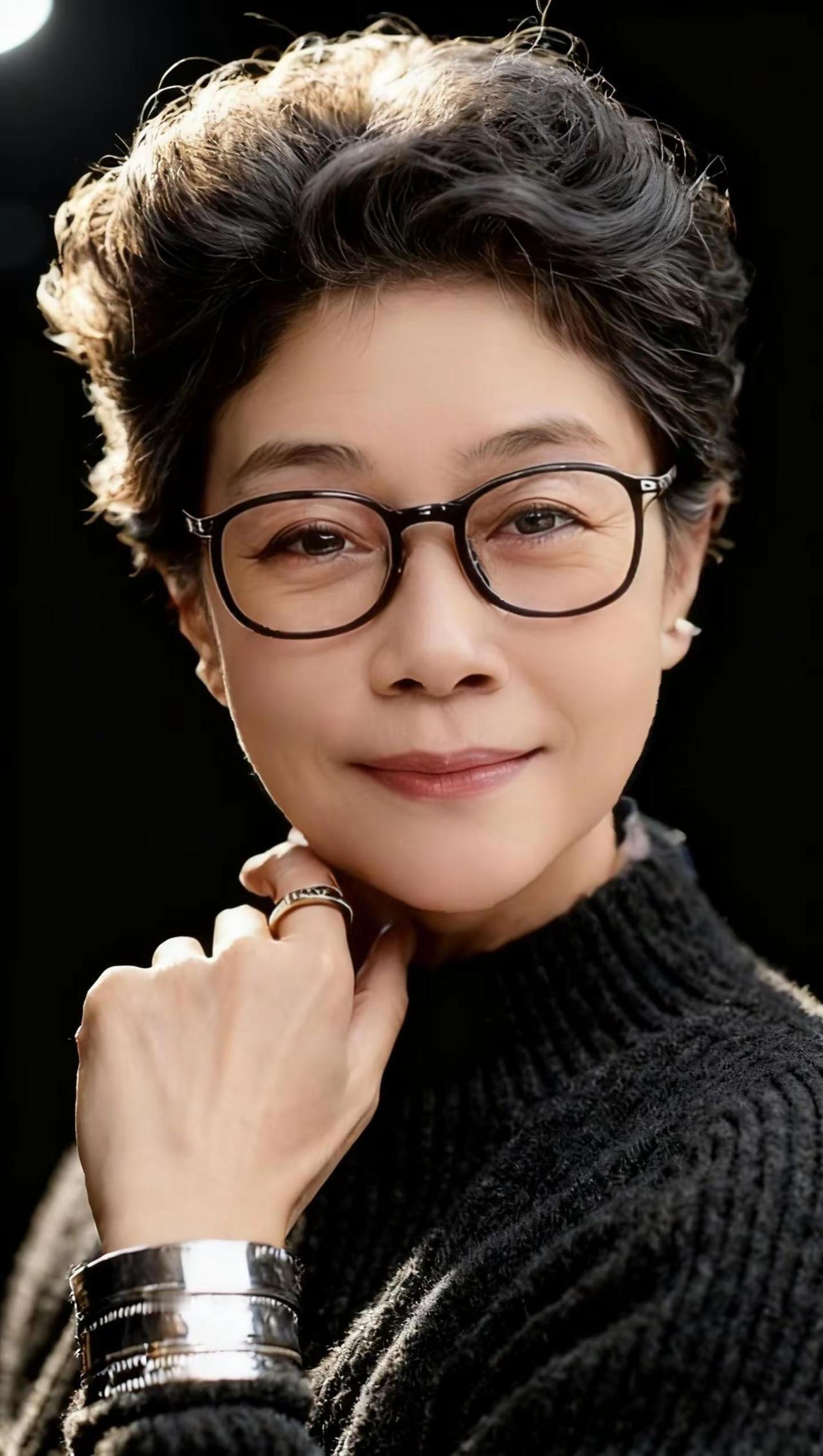 我真的老了。我的AI写真AI银发质感写真