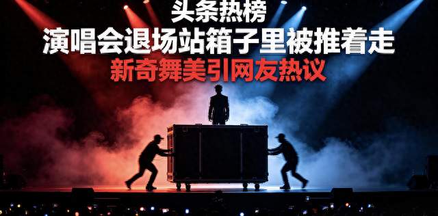 程小春 59 岁演唱会钻箱退场冲上热榜，搞笑一幕背后其实藏着巧思