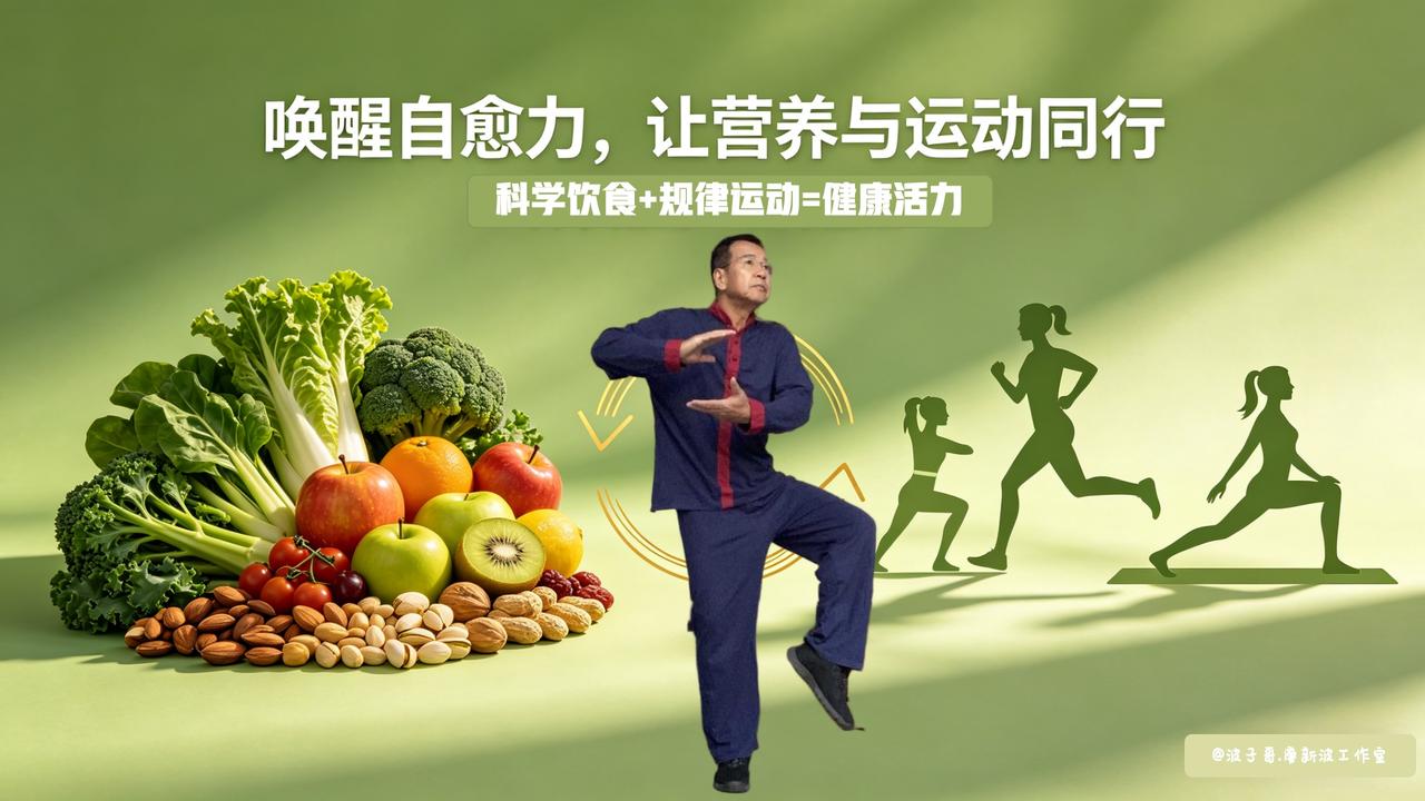 【唤醒自愈力，让营养与运动同行】在现代医学如此发达的今天，我们好像掉进了一个奇怪