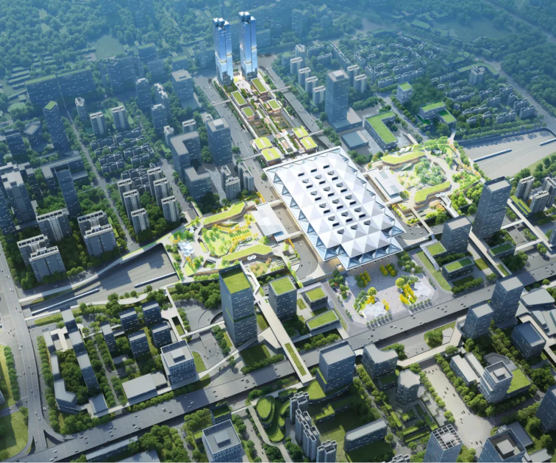 通行线·铁路【成都站开始装修了！】7月14日，成都站改扩建工程取得重大节点进展，